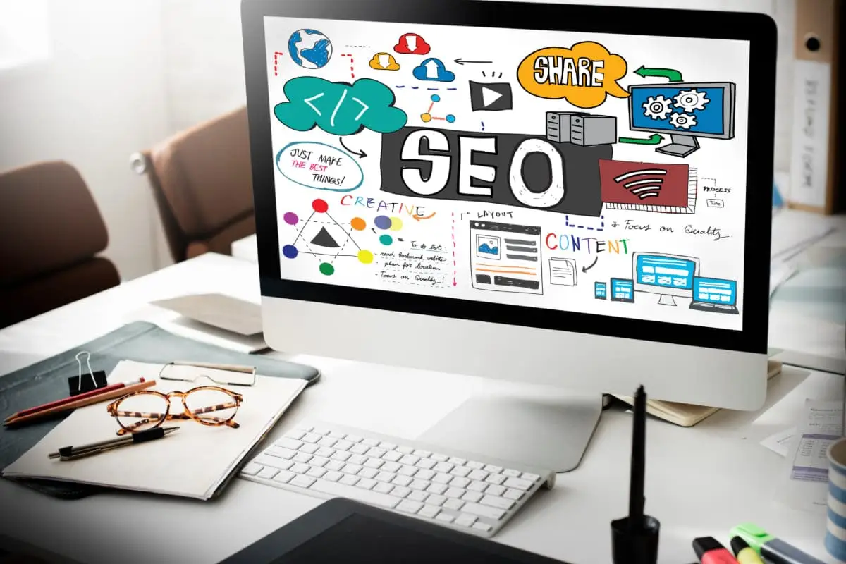 Schéma de la structure technique d'un site web optimisé pour le référencement naturel SEO.