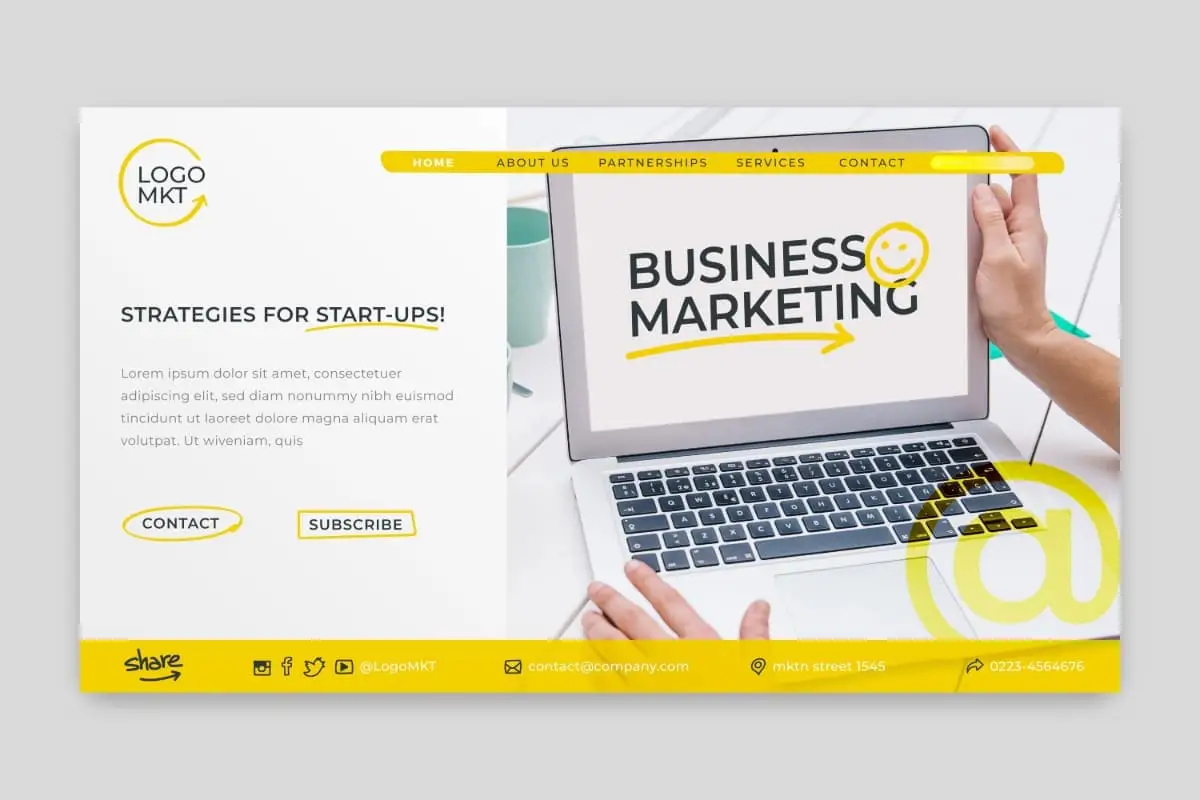Illustration d'une entreprise accessible en ligne 24h/24 et 7j/7 sur tous supports.