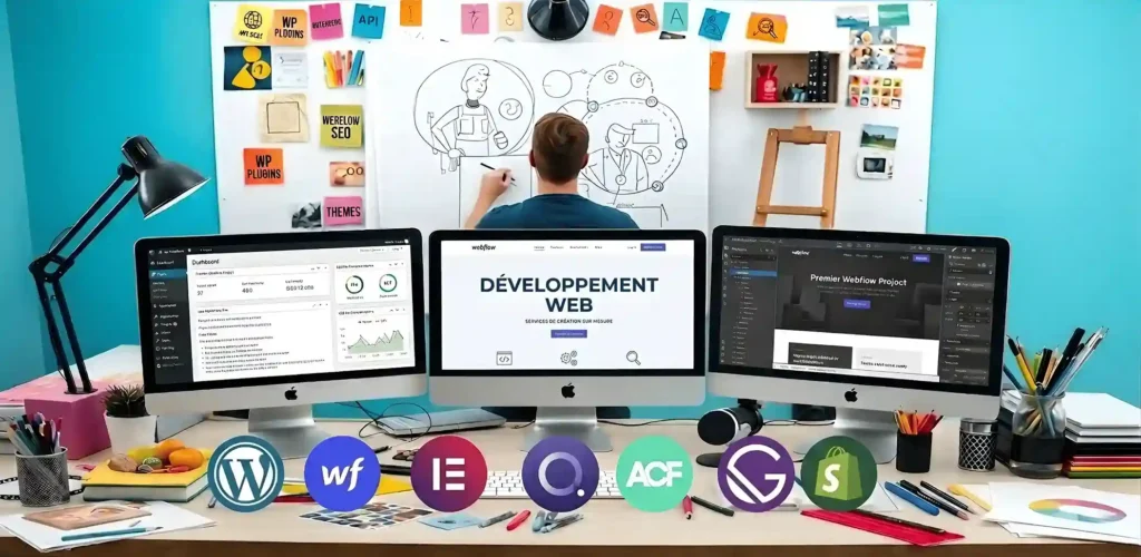 Agence de développement web à Charleroi pour la création de sites internet professionnels.