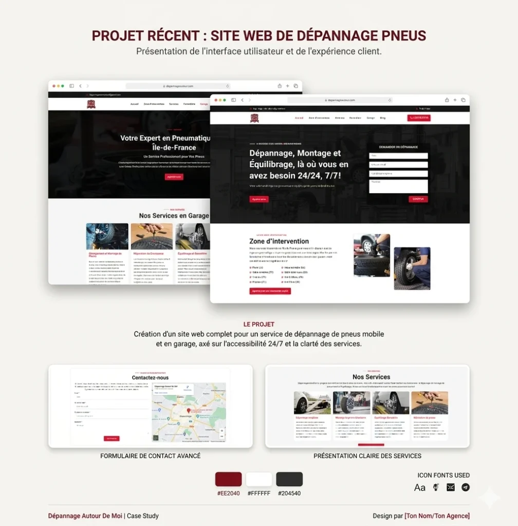 Agence création site web Lyon référencement local entreprise
